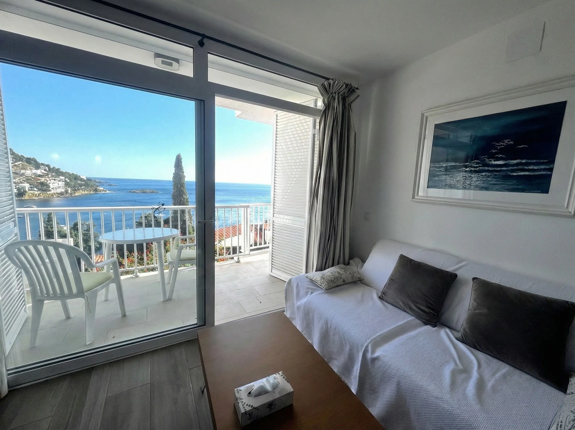 Belle vue-Terrasse-Roses-Canyelles